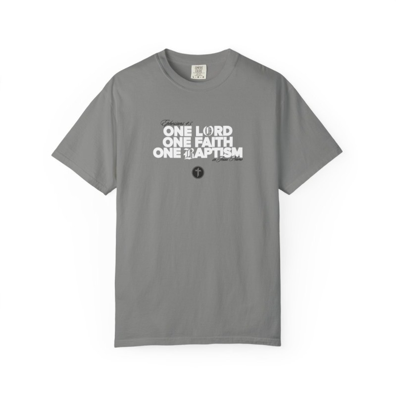 Ephesians 4:5 Tee Single Sided