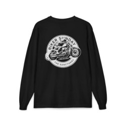 Biker Sunday Tee Long Sleeve